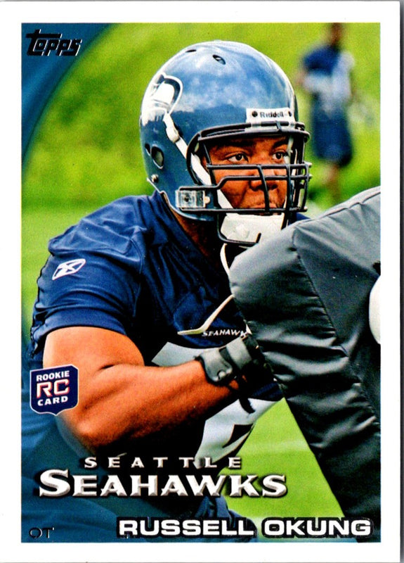 2010 Topps Russell Okung #93 Rookie