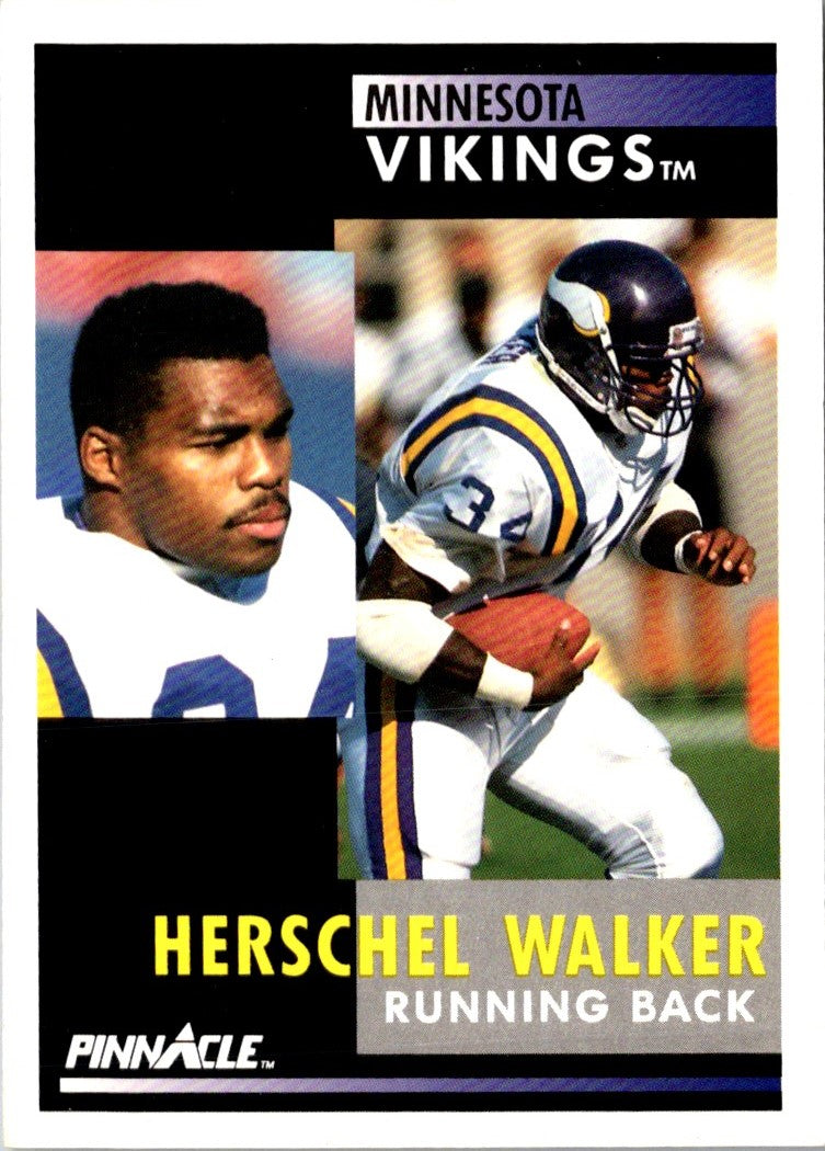 1991 Pinnacle Herschel Walker
