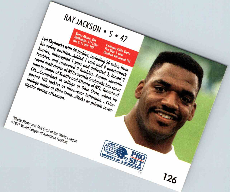 1991 Proset World League Ray Jackson