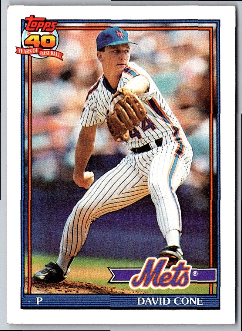 1991 Topps David Cone