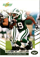 2007 Score Leon Washington #172