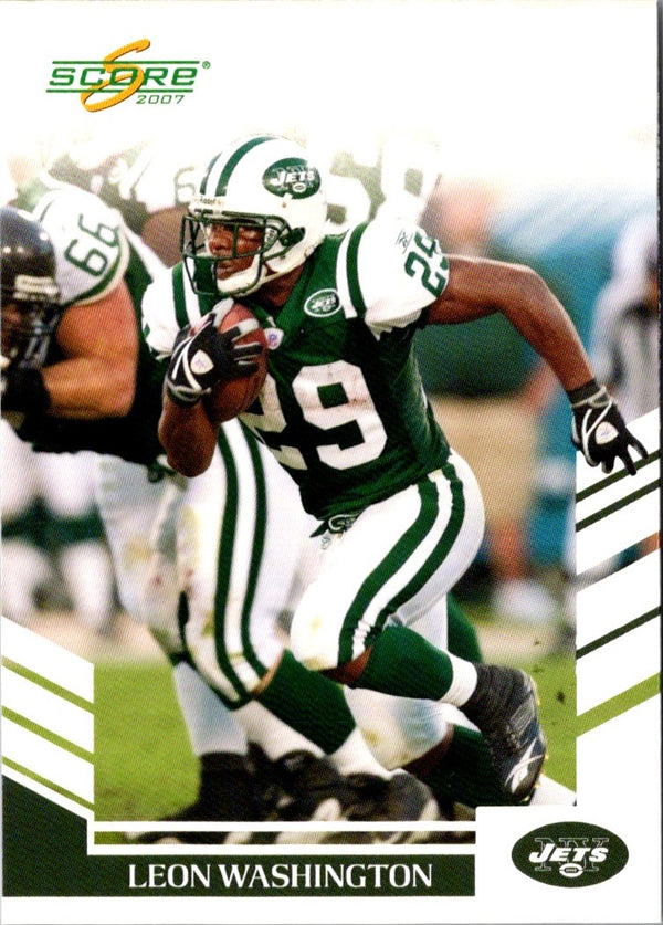 2007 Score Leon Washington #172