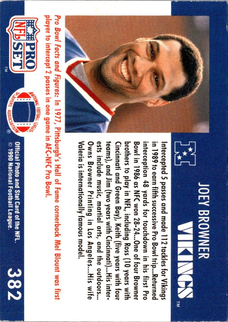 1990 Pro Set Joey Browner