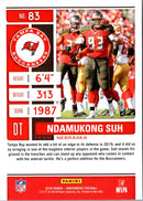 2019 Panini Contenders Ndamukong Suh