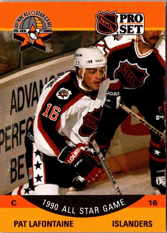 1990 Pro Set Pat LaFontaine #372