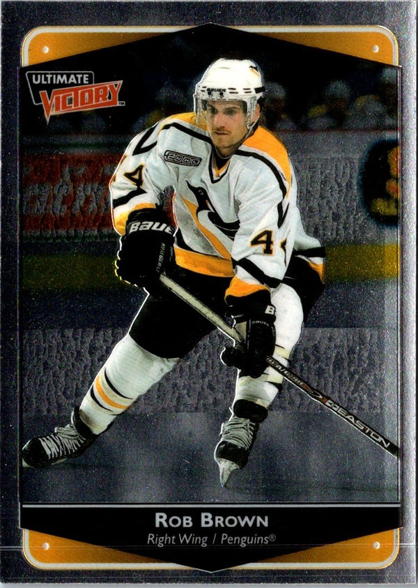 1999 Upper Deck Ultimate Victory Rob Brown #71