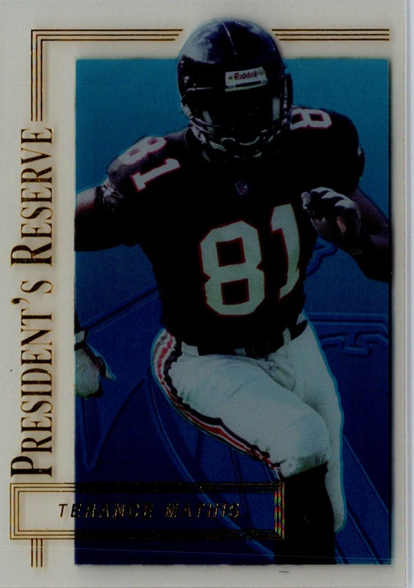 1996 Collector's Edge President's Reserve Terance Mathis #206