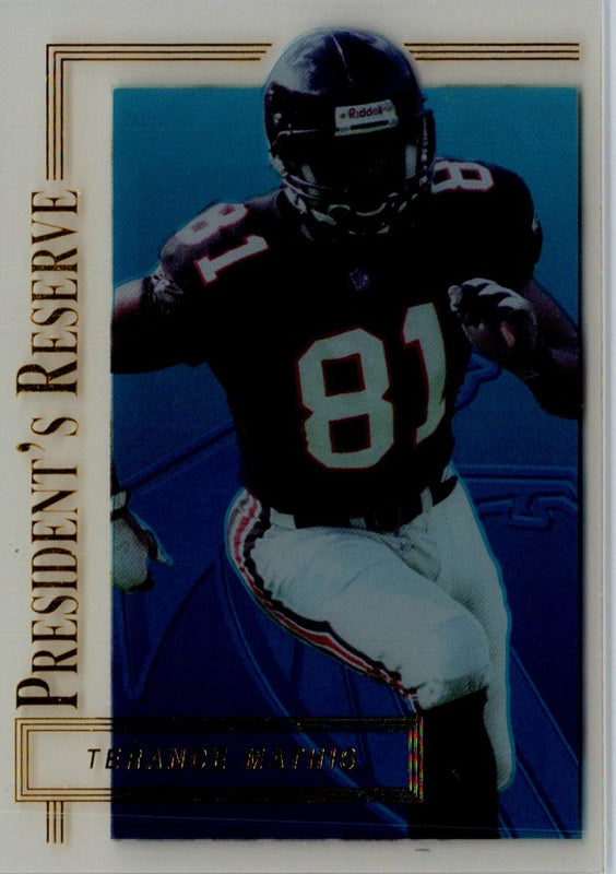 1996 Collector's Edge President's Reserve Terance Mathis #206