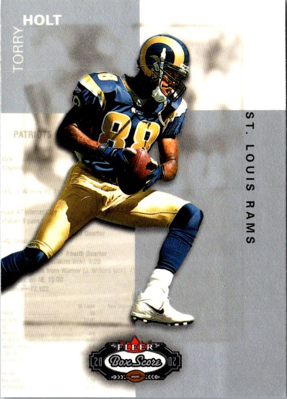 2002 Fleer Box Score Torry Holt #66