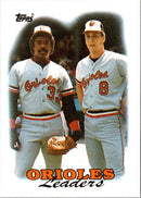 1988 Topps Orioles Leaders - Eddie Murray/Cal Ripken Jr.