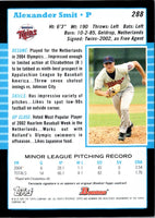 2005 Bowman Alexander Smit #288 Rookie