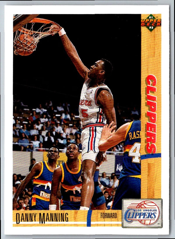 1991 Upper Deck International Italian Danny Manning #61