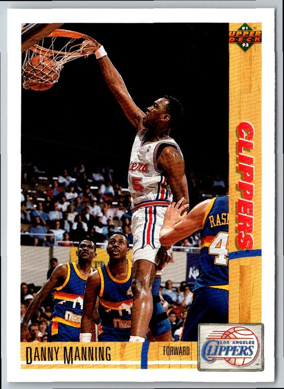 1991 Upper Deck International Italian Danny Manning #61