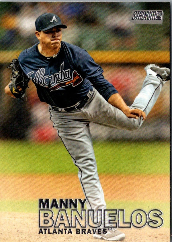 2016 Stadium Club Manny Banuelos #181