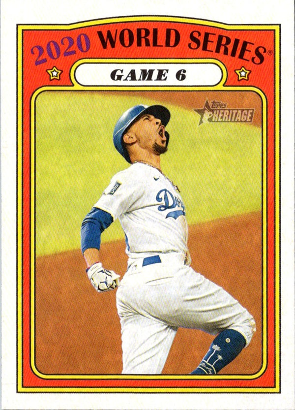 2021 Topps Heritage 2020 World Series - Game 6 #30