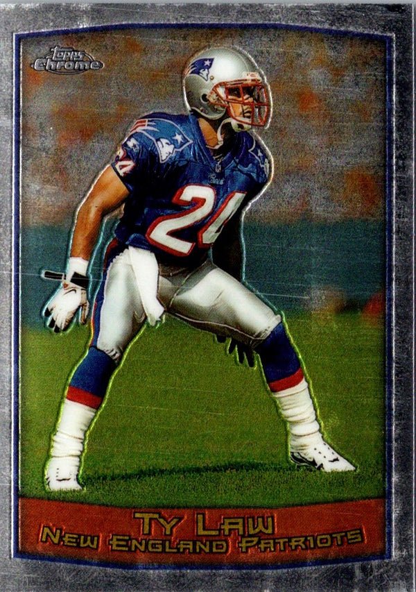 1999 Topps Chrome Ty Law #72