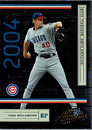 2004 Playoff Absolute Memorabilia Retail Todd Wellemeyer