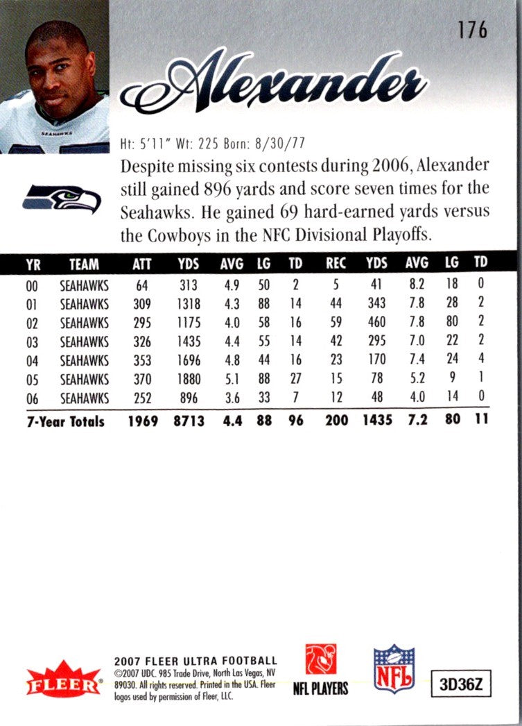 2007 Ultra Shaun Alexander