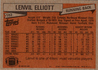 1981 Topps Lenvil Elliott #182 NM-MT