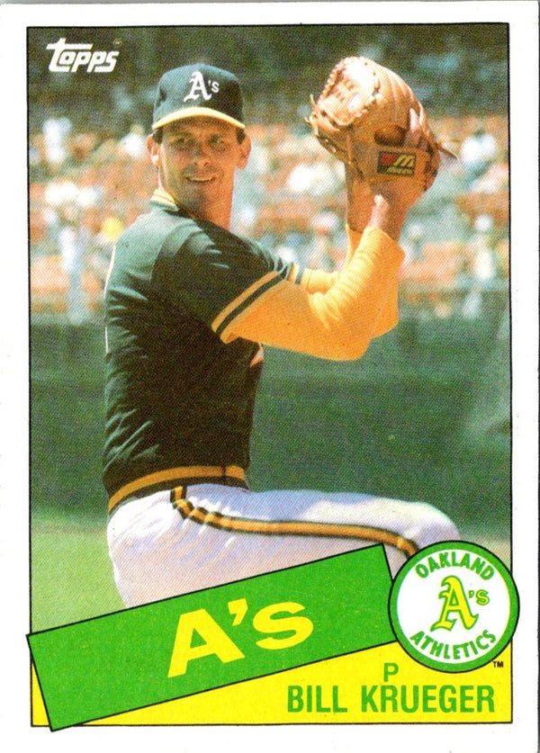 1985 Topps Bill Krueger #528