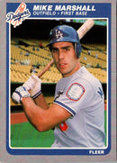 1985 Fleer Mike Marshall