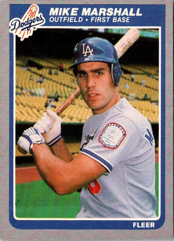 1985 Fleer Mike Marshall #377