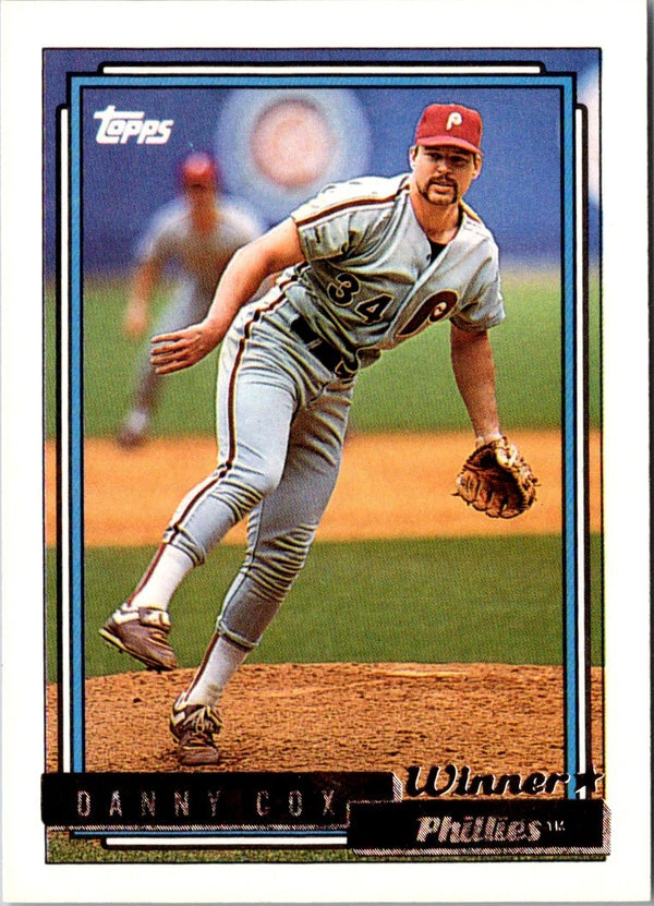 1992 Topps Danny Cox #791