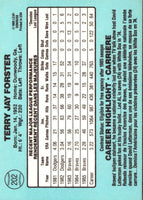 1986 Leaf Terry Forster #202