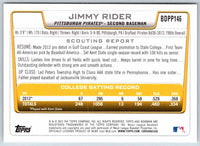 2012 Bowman Jimmy Rider #BDPP146