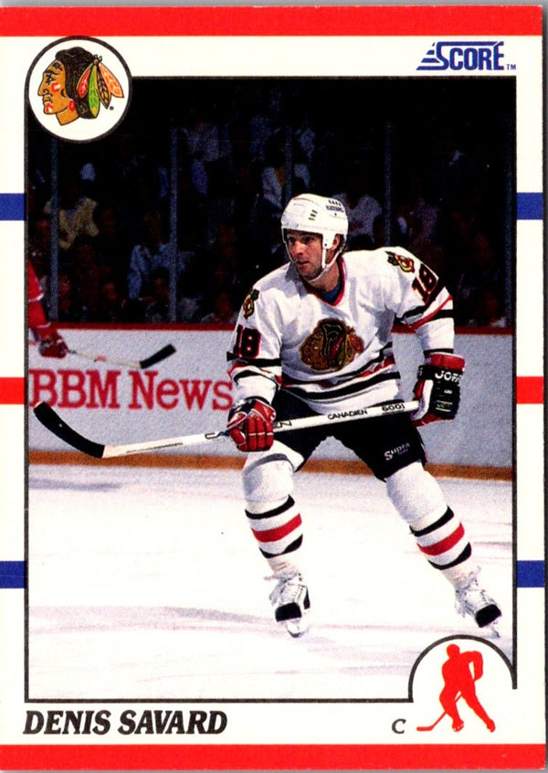 1990 Score Denis Savard #125
