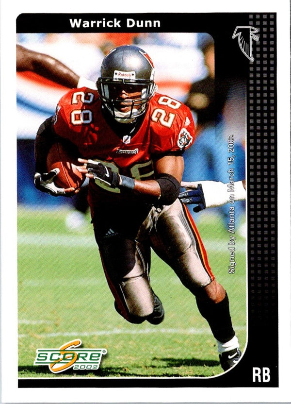 2002 Score Warrick Dunn #226