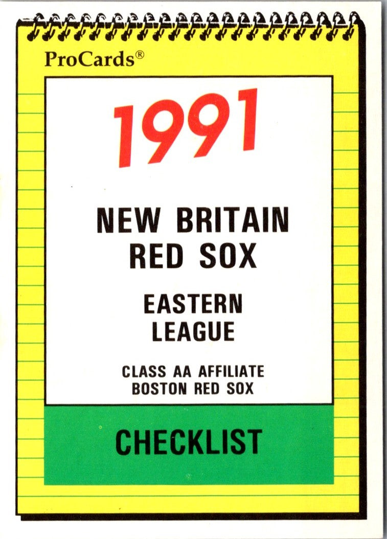 1991 ProCards Checklist