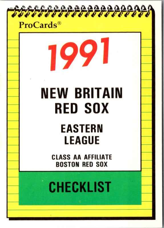 1991 ProCards Checklist #369