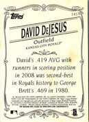 2009 Topps 206 David DeJesus
