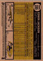 2010 Topps Heritage Edwin Jackson #205