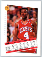 1991 SkyBox Andre Turner #219 Rookie