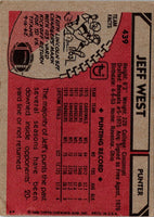1980 Topps Jeff West #439