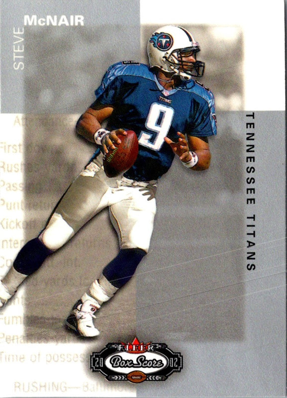 2002 Fleer Box Score Steve McNair #85
