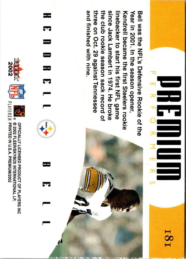 2002 Playoff Contenders Legendary Jack Lambert