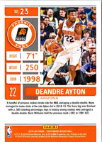 2019 Panini Contenders Deandre Ayton #23
