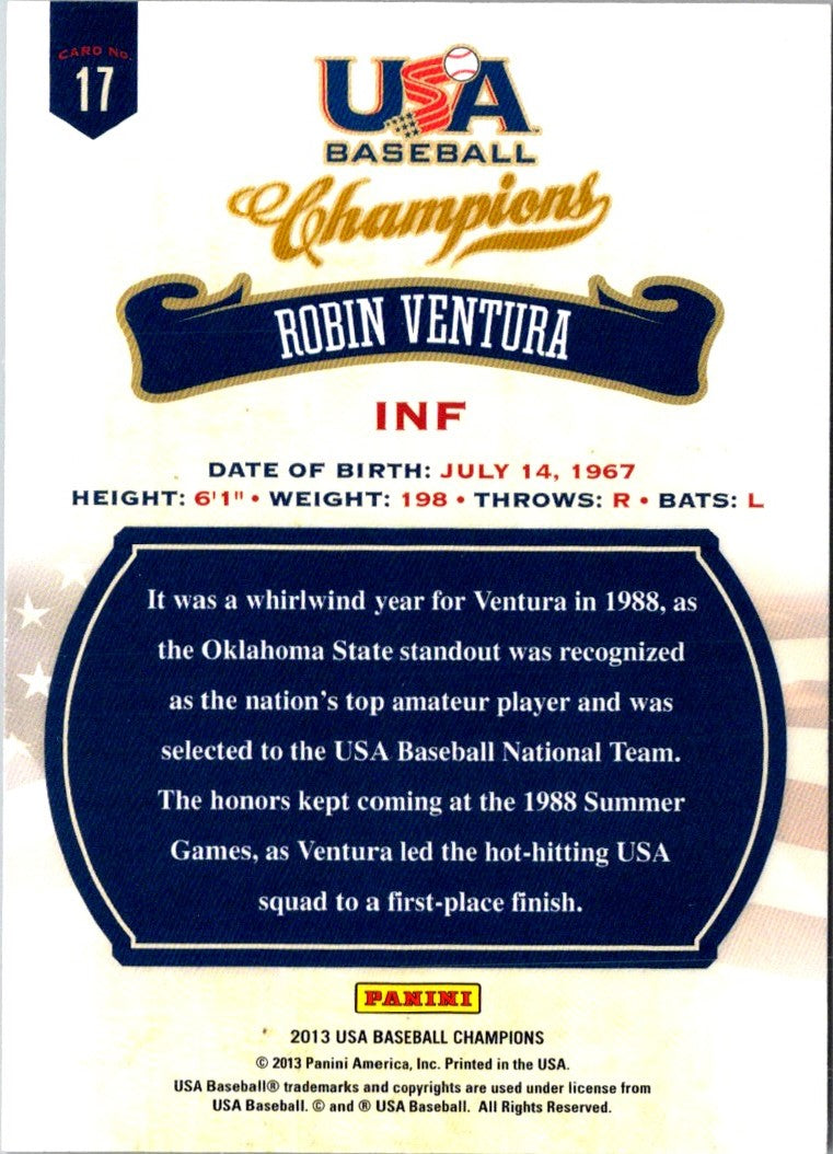 2013 Panini USA Champions Robin Ventura