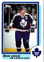 1986 Topps Rick Vaive #191