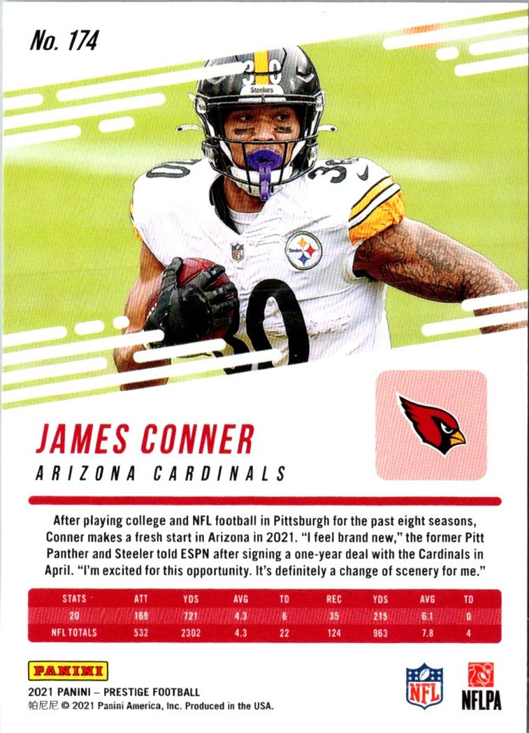 2021 Panini Prestige James Conner