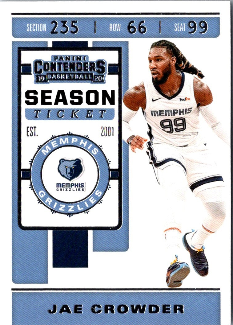 2019 Panini Contenders Jae Crowder