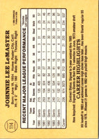 1985 Donruss Johnnie LeMaster #114