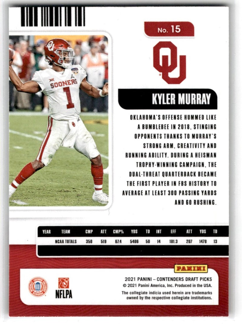 2021 Panini Absolute Blue Kyler Murray