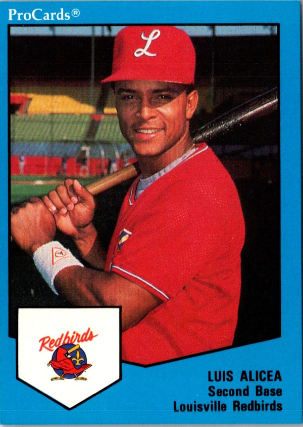 1989 ProCards Luis Alicea #1263