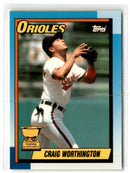 1990 Topps Tiffany Craig Worthington