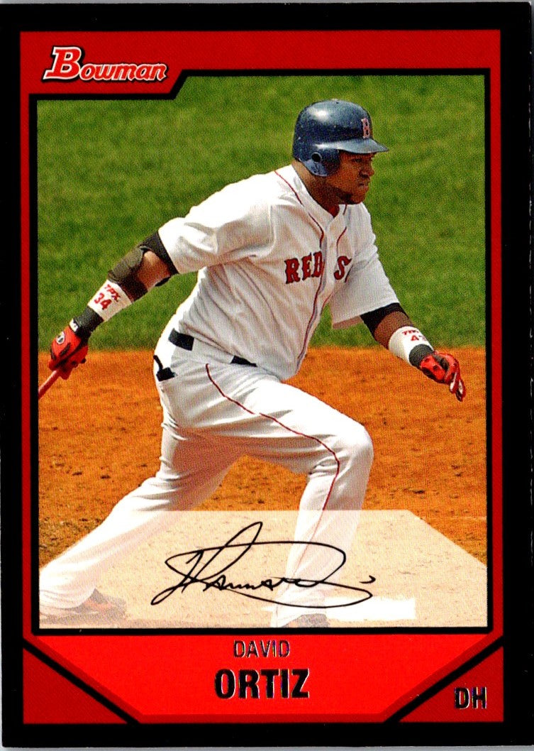 2007 Bowman David Ortiz