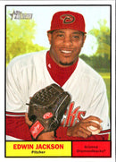 2010 Topps Heritage Edwin Jackson